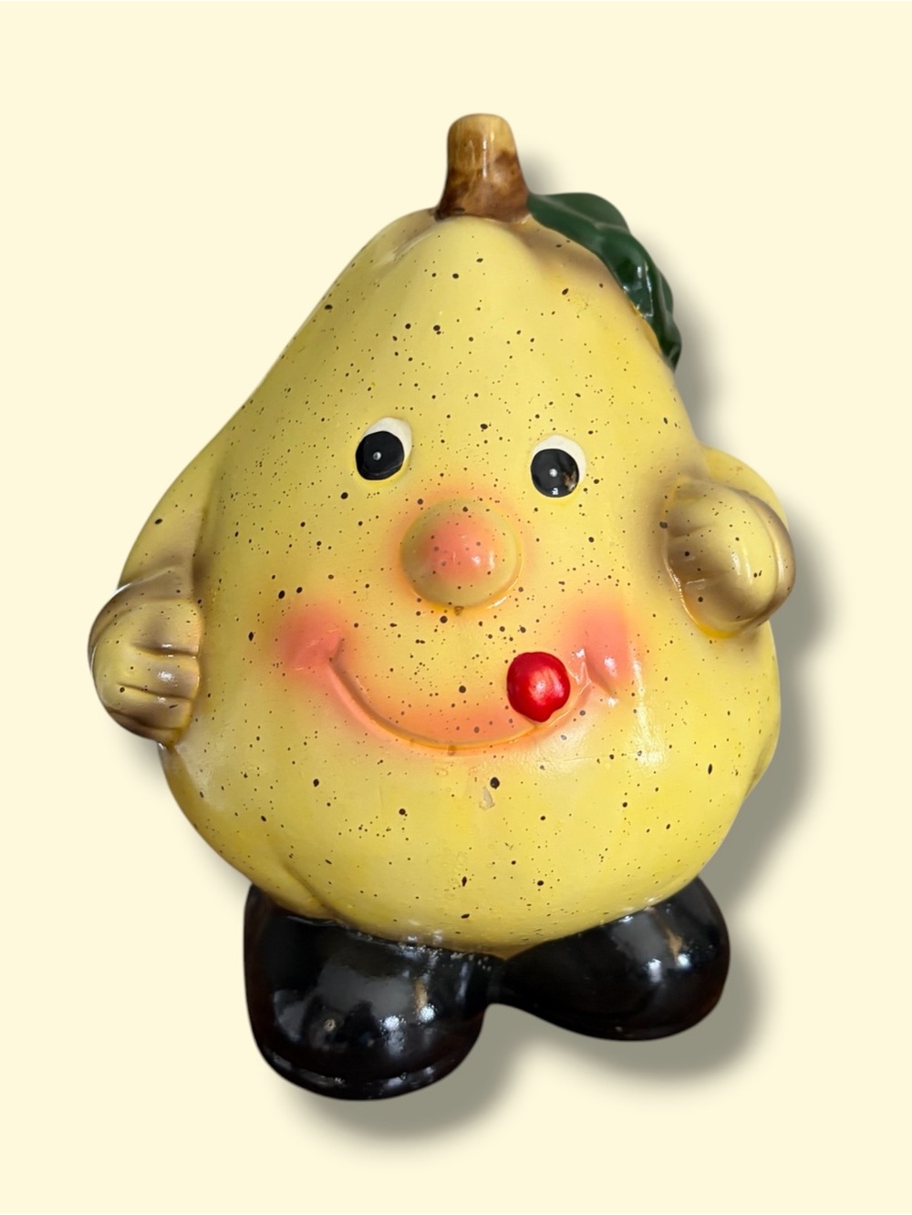 Vintage MCM Anthropomorphic Pear Bank